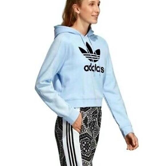 Addidas cropped hoodie, Size S - Picture 6 of 6